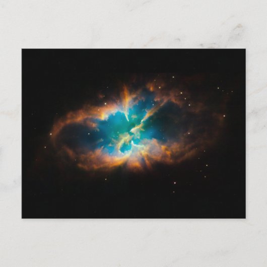 Sterke planetaire nebula briefkaart (Voorkant)