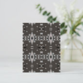 Sterke Prestatie Moderne Abstracte Kunst Design Briefkaart (Staand voorkant)