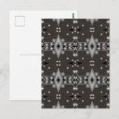 Sterke Prestatie Moderne Abstracte Kunst Design Briefkaart (Voorkant / Achterkant)