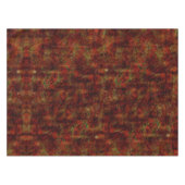 Sterke rode roodhuid over onbewerkt grijs tafelkleed (Voorkant (Horizontaal))