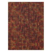 Sterke rode roodhuid over onbewerkt grijs tafelkleed (Voorkant)