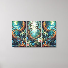 Sterke Roots Canvas Afdruk