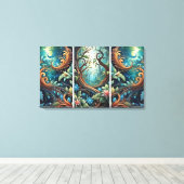 Sterke Roots Canvas Afdruk (Insitu (Houten vloer))