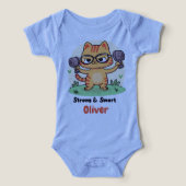 Sterke slimme kat (Design voorkant)