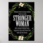 Sterke soldaat sterker poster (Voorkant)