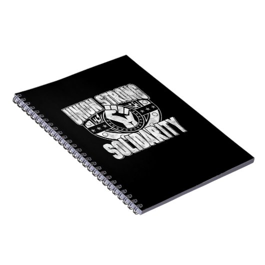 Sterke solidariteit van de Unie Notitieboek (Rechterzijde)