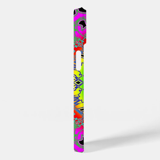 Sterke spectra glyph Case-Mate iPhone case (Achterkant / Rechts)