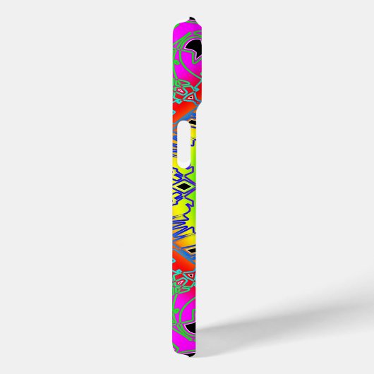 Sterke spectra glyph Case-Mate iPhone case (Achterkant / Rechts)