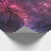 Sterke sterren Buiten ruimtemelkafscheidingspatroo Cadeaupapier (Hoek)