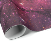 Sterke sterren Buiten ruimtemelkafscheidingspatroo Cadeaupapier (Rol Hoek)