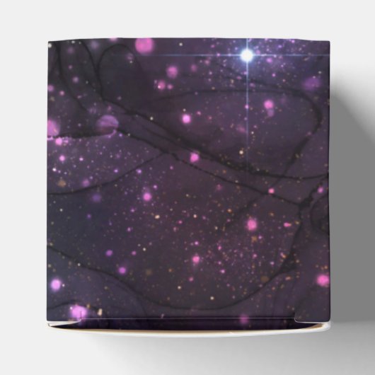 Sterke sterren Buitengooksemafscheidingspatroon Bedankdoosjes (Bovenkant)