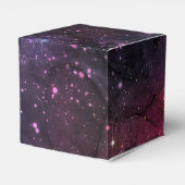 Sterke sterren Buitengooksemafscheidingspatroon Bedankdoosjes (Achterkant)