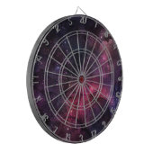 Sterke sterren Buitengooksemafscheidingspatroon Dartbord (Voorkant Links)