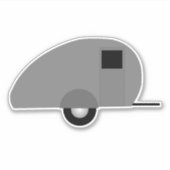 STERKE STICKER-DECAL VAN DE VERTRAILER VAN DE KAPI STICKER (Voorkant)