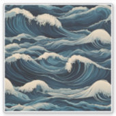 sterke Sticker in de oceaan (Voorkant)