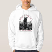 Sterke stijging hoodie (Voorkant)