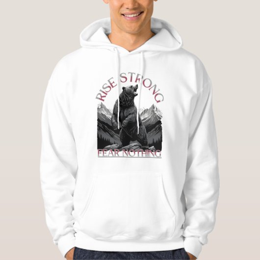 Sterke stijging hoodie (Voorkant)