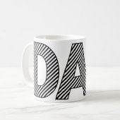 Sterke & Stijlvolle PAPA Koffiemok (Voorkant links)