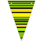 Sterke strepen - groen geel zwart vlaggetjes (Derde vlag)