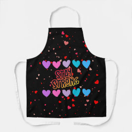 Sterke typografie blijven schort