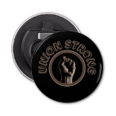 sterke Unie Button Flesopener (Voorkant)