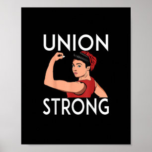 Sterke Unie en solidariteit Virals Poster