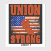 sterke Unie Sticker (Vel)