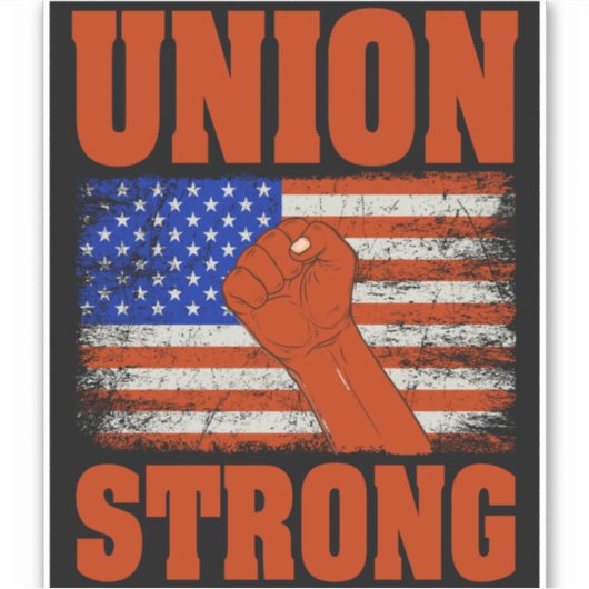 sterke Unie Sticker (Voorkant)