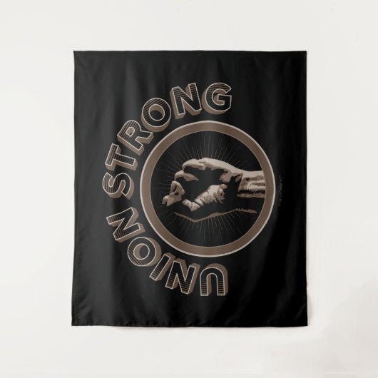 sterke Unie Wandkleed (Voorkant)