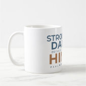 Sterke Vader Psalm 28:7 Koffiemok Vaderdag Cadeau (Links)