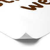 Sterke vibes, zwakke liften - Funny Bullio Gym Pos Poster (Hoek)