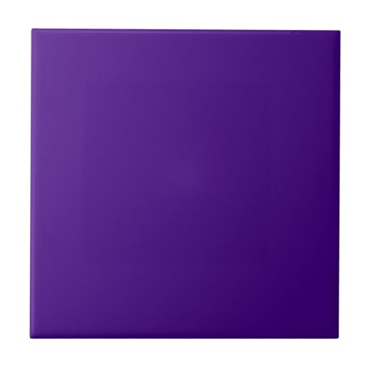 Sterke Violet 400080 Kleur, Optie om Afbeelding to Tegeltje (Voorkant)