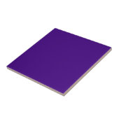 Sterke Violet 400080 Kleur, Optie om Afbeelding to Tegeltje (Zijkant)