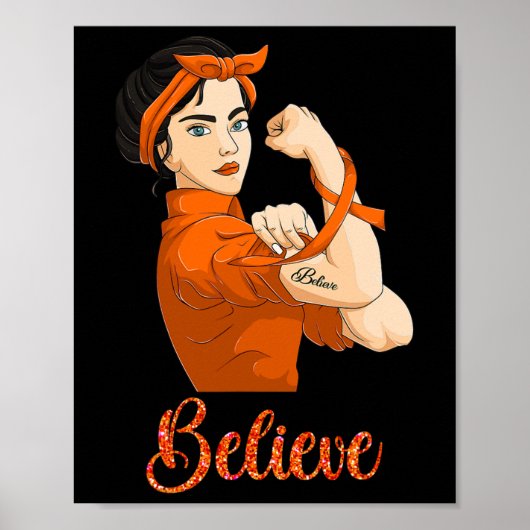 Sterke Vrouw Bloedkanker 2 Poster (Voorkant)