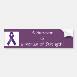 Sterke vrouw! bumpersticker