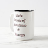 Sterke vrouw citeert Mok (Voorkant links)