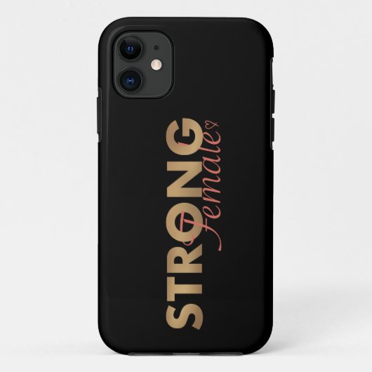 Sterke Vrouw - Empowerment van Vrouwen Case-Mate iPhone Case (Achterkant)