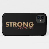 Sterke Vrouw - Empowerment van Vrouwen Case-Mate iPhone Case (Achterkant (horizontaal))