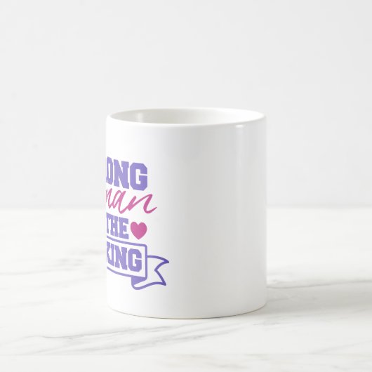 Sterke Vrouw in de Making Koffiemok (Center)