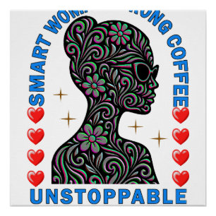 sterke vrouw perfect poster