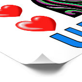 sterke vrouw perfect poster (Hoek)