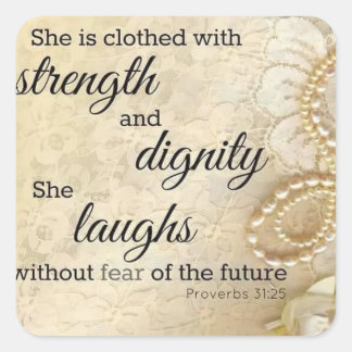 Sterke Vrouw Sticker