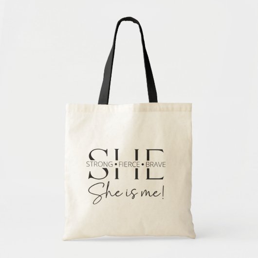 Sterke Vrouw Tote Bag (Voorkant)