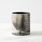 Sterke vrouw van Marge Piercy Mok (Midden)