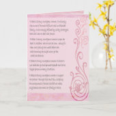 Sterke vrouw Wenskaart Kaart (Gele Bloem)