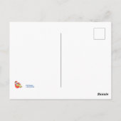 Sterke vrouwelijke "feminist" briefkaart (Achterkant)