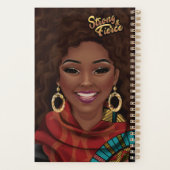 Sterke vrouwelijke gepersonaliseerde Planner (Achterkant)