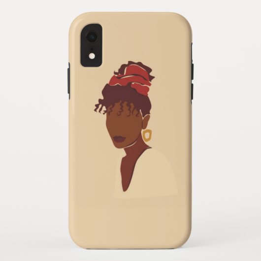 Sterke vrouwelijke Hoesje-Mate iPhone Case (Achterkant)