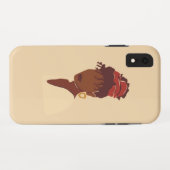 Sterke vrouwelijke Hoesje-Mate iPhone Case (Achterkant (horizontaal))