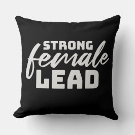 Sterke Vrouwelijke Leider Feministische Empowermen Kussen